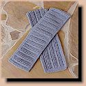 Raised Stripes Scarves Pattern  $3.00